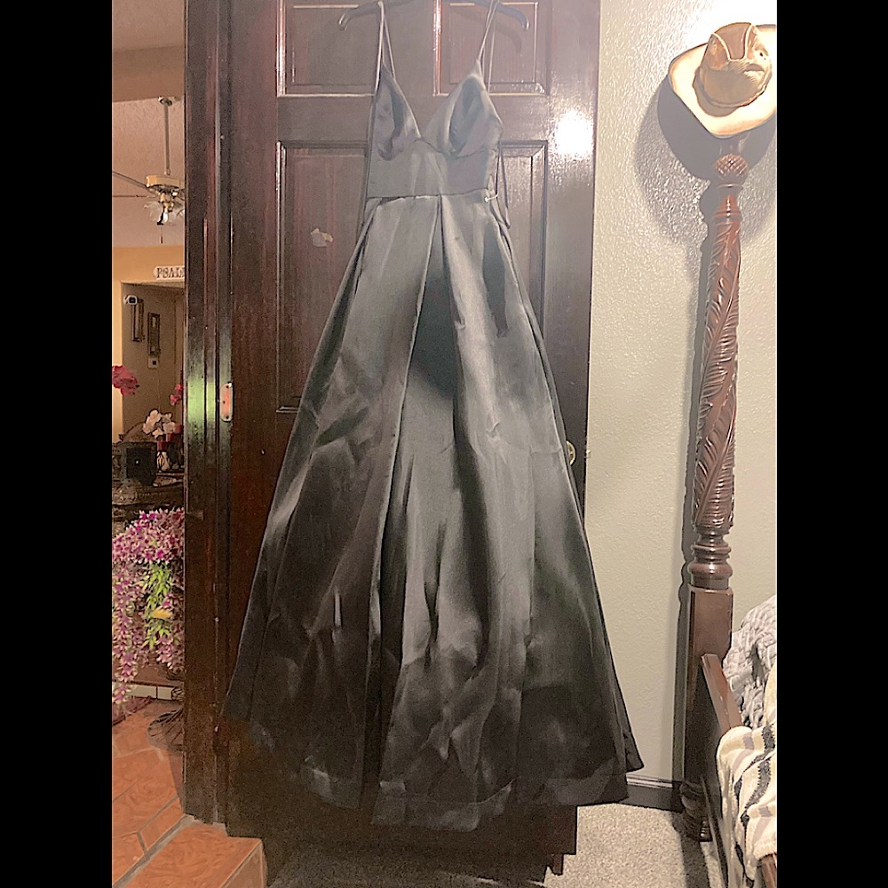 Long homecoming/prom dress